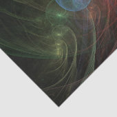 Abstrakte Weltraumwelle Seidenpapier (Ausschnitt)