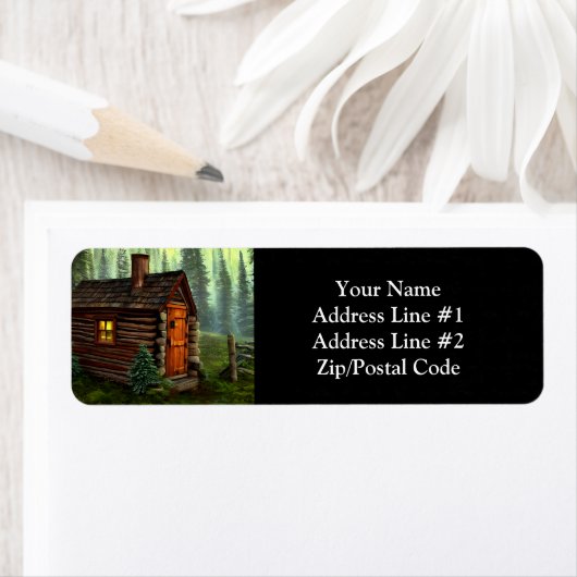 Abstrakte Whimsical Kleine Jagdhütte (Insitu)