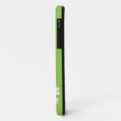 Abstrakte White Daisies auf Green iPhone 5 Fall Case-Mate iPhone Hülle (Hinten/Links)