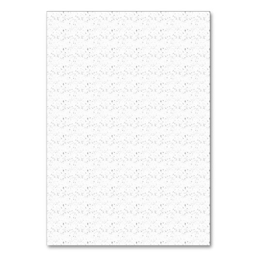 Abstrakte Wiederholung eines kleinen, verstreuten, Tischnummer (Vorderseite)