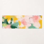 Abstrakte Wiese Namaste Yogamatte (Vorderseite (Horizontal))