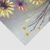 Abstrakte Wiesenmargerite Decoupage Seidenpapier (Ausschnitt)