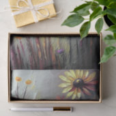 Abstrakte Wiesenmargerite Decoupage Seidenpapier (Geschenk)