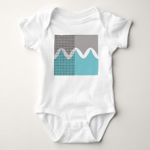 Abstrakte Wiggles Baby Strampler