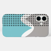 Abstrakte Wiggles Case-Mate iPhone Hülle (Rückseite (Horizontal))