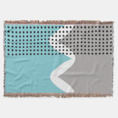 Abstrakte Wiggles Decke (Vorderseite)