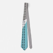 Abstrakte Wiggles Krawatte (Vorderseite)