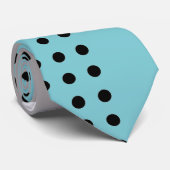 Abstrakte Wiggles Krawatte (Gerollt)