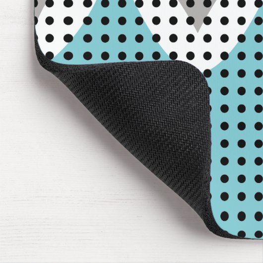 Abstrakte Wiggles Mousepad (Ecke)