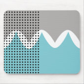 Abstrakte Wiggles Mousepad (Vorne)