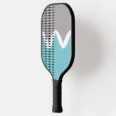 Abstrakte Wiggles Pickleball Schläger (Links)