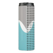 Abstrakte Wiggles Thermosbecher (Rückseite)