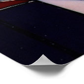 Abstrakte Wildblume Poster (Ecke)