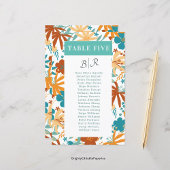 Abstrakte Wildblume von Bloom Retro