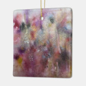 Abstrakte Wildblumen Keramikornament (Links)