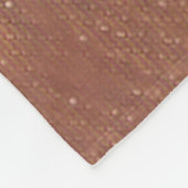 Abstrakte Wildnis-Wälder Fleecedecke (Ecke)