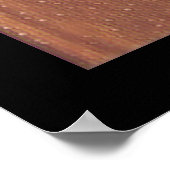 Abstrakte Wildnis-Wälder Poster (Ecke)