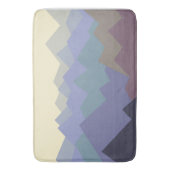 Abstrakte Winterbergkonstruktion Badematte (Vorderseite Vertikal)