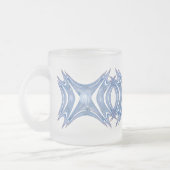 Abstrakte Wintergärten Mattglastasse (Links)