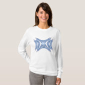 Abstrakte Wintergärten T-Shirt (Vorne ganz)