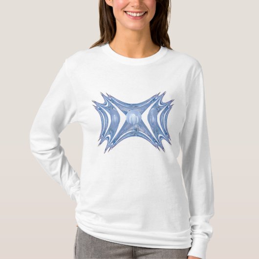 Abstrakte Wintergärten T-Shirt (Vorderseite)