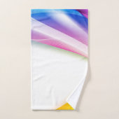 Abstrakte Wirbel 1 Badhandtuch Set (Handtuch)