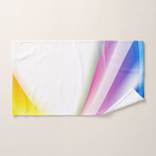 Abstrakte Wirbel 1 Badhandtuch Set (Handtuch)