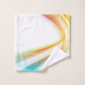 ABSTRAKTE WIRBEL 2 BADHANDTUCH SET (Waschlappen)