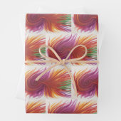 Abstrakte Wirbel Geschenkpapier Set (Beispiel)