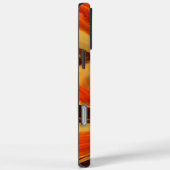 Abstrakte Wirbel im Teardrop Center Kunstdruckerei Case-Mate iPhone Hülle (Rückseite / Rechts)