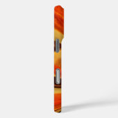 Abstrakte Wirbel im Teardrop Center Kunstdruckerei Case-Mate iPhone Hülle (Rückseite / Rechts)