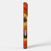 Abstrakte Wirbel im Teardrop Center Kunstdruckerei Case-Mate iPhone Hülle (Rückseite / Rechts)