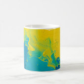 Abstrakte Wirbel Kaffeetasse (Mittel)