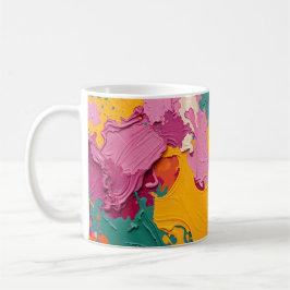 Abstrakte Wirbel Kaffeetasse