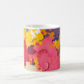Abstrakte Wirbel Kaffeetasse (Mittel)