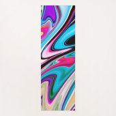 Abstrakte Wirbel Muster Yogamatte (Vorderseite)