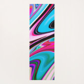 Abstrakte Wirbel Muster Yogamatte (Rückseite)