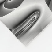 Abstrakte Wirbel - nahtloses Muster 1 Fleecedecke (Ecke)