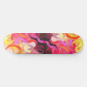 Abstrakte Wirbel Skateboard Deck (Horizontal)