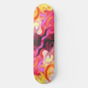Abstrakte Wirbel Skateboard Deck