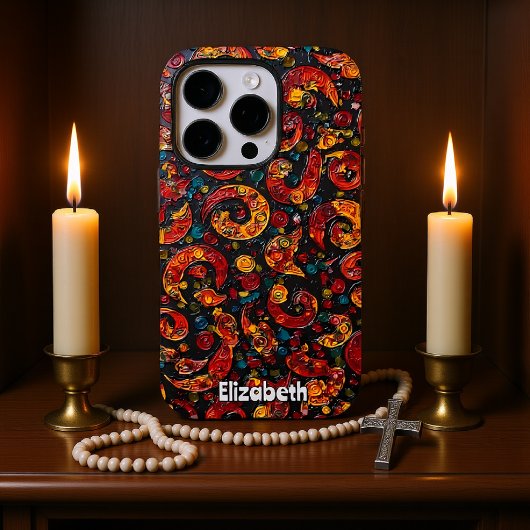 Abstrakte Wirbel und Spiralen Case-Mate iPhone Hülle