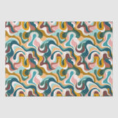 Abstrakte, Wirble Formen Seidenpapier (Vorderseite)