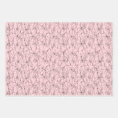 Abstrakte Wire Tree Art aus dem Mittelalter Geschenkpapier Set (Vorderseite 2)