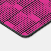 Abstrakte Woche auf rosa Schreibtischunterlage (Ecke)