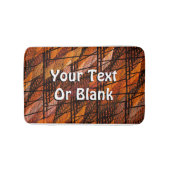 Abstrakte Woche Nummer 1 Badematte (Vorderseite)