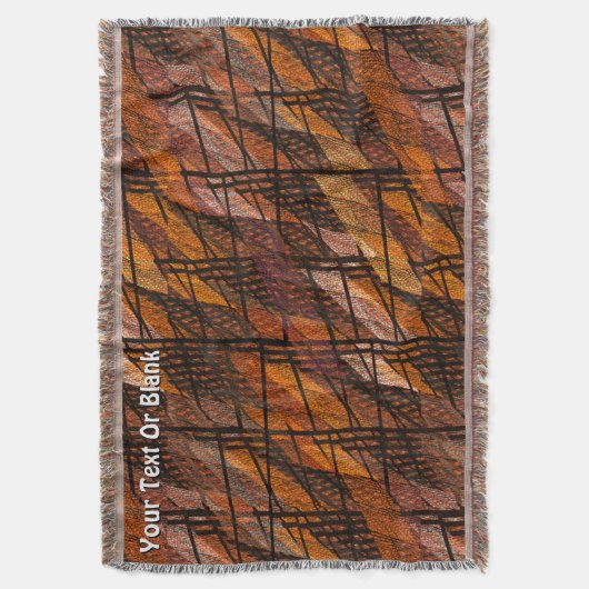 Abstrakte Woche Nummer 1 Decke (Vorderseite Vertikal)