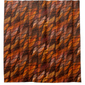 Abstrakte Woche Nummer 1 Duschvorhang (Vorderseite)