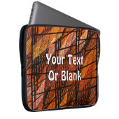 Abstrakte Woche Nummer 1 Laptopschutzhülle (Vorne Rechts)