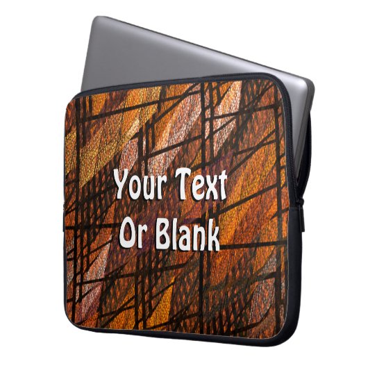 Abstrakte Woche Nummer 1 Laptopschutzhülle (Vorderseite Links)