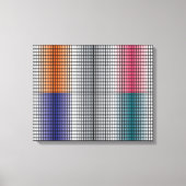 Abstrakte Wohngestaltung Leinwanddruck (Vorderseite)